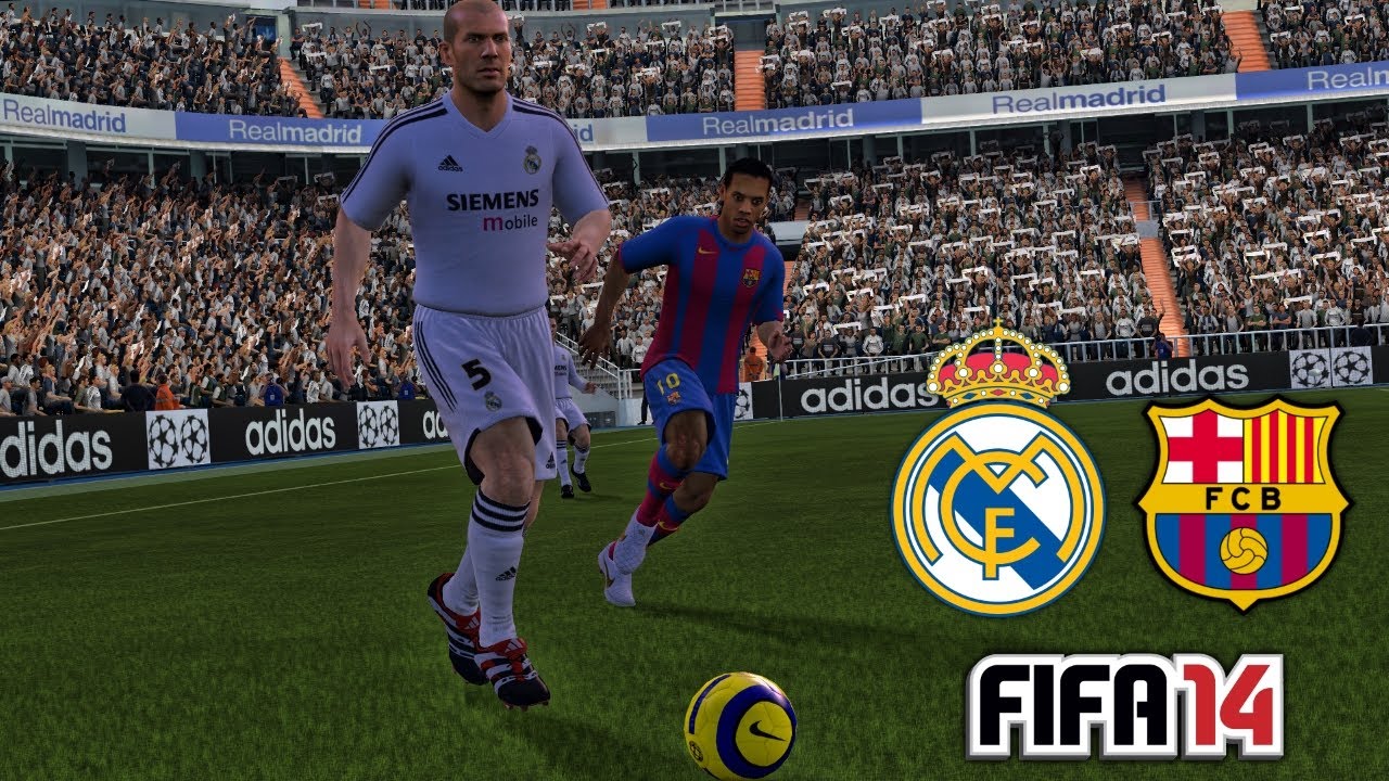 Christmas El Clásico 2: FIFA 14 - REAL MADRID V BARCELONA !