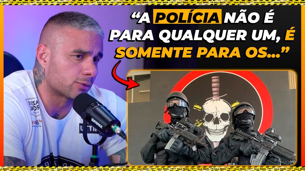TEM MUITA GENTE QUE ENTRA PARA P0LÍCIA NA INT3NÇÃO DE... | SGT BRITTO