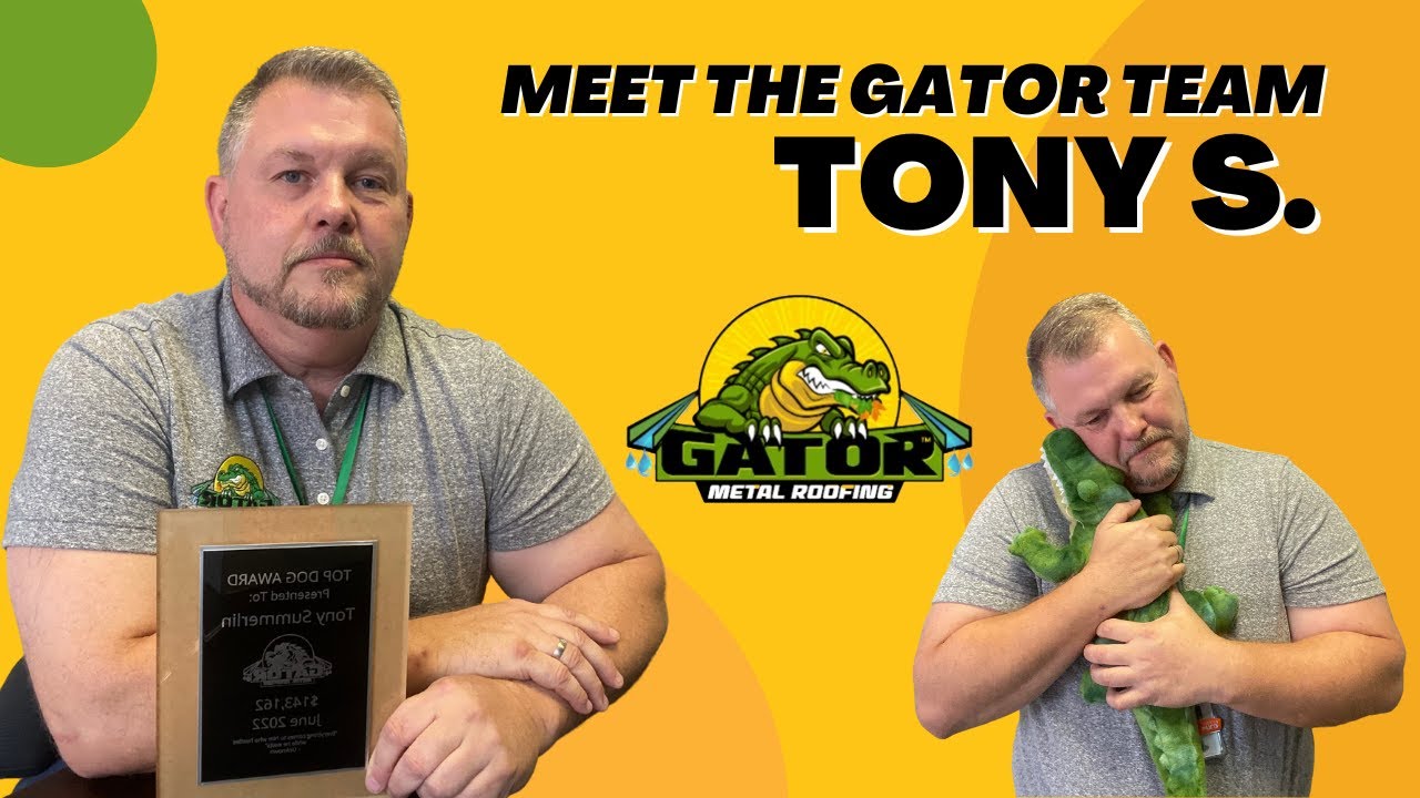 Meet The Team Behind Gator Metal Roofing |  Tony
