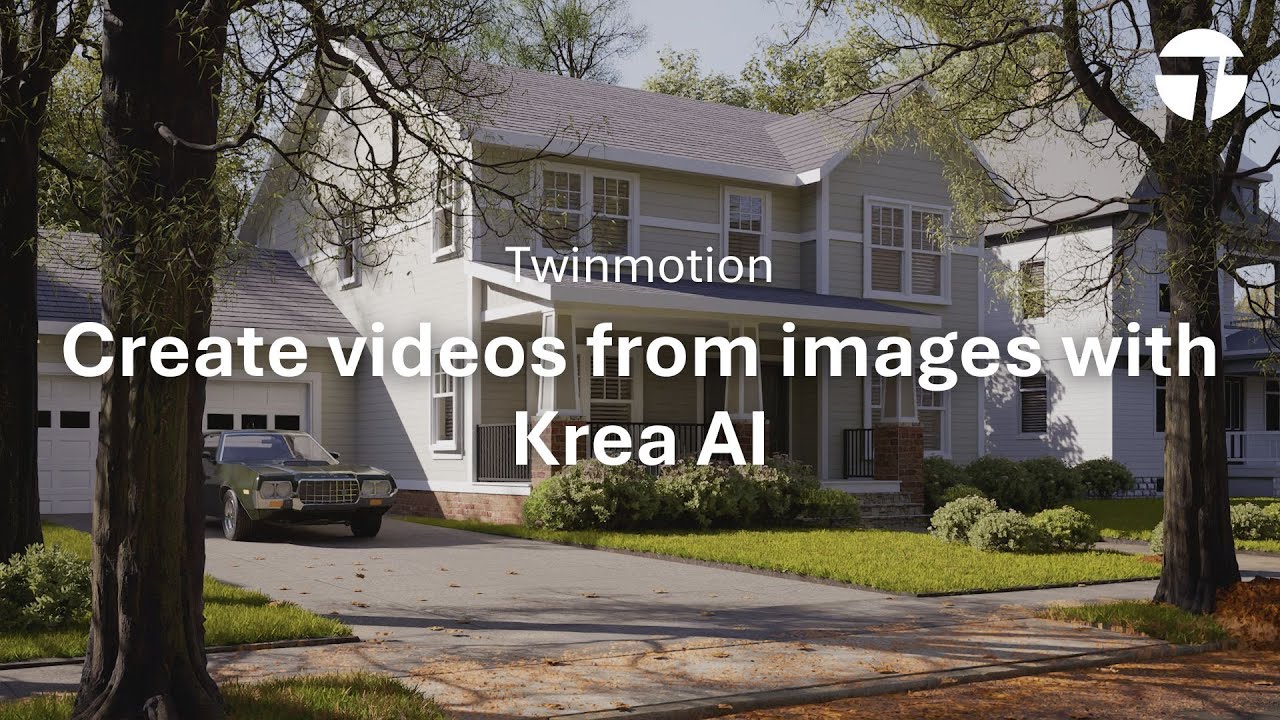 Create videos from images with Krea AI / Twinmotion 2025.2