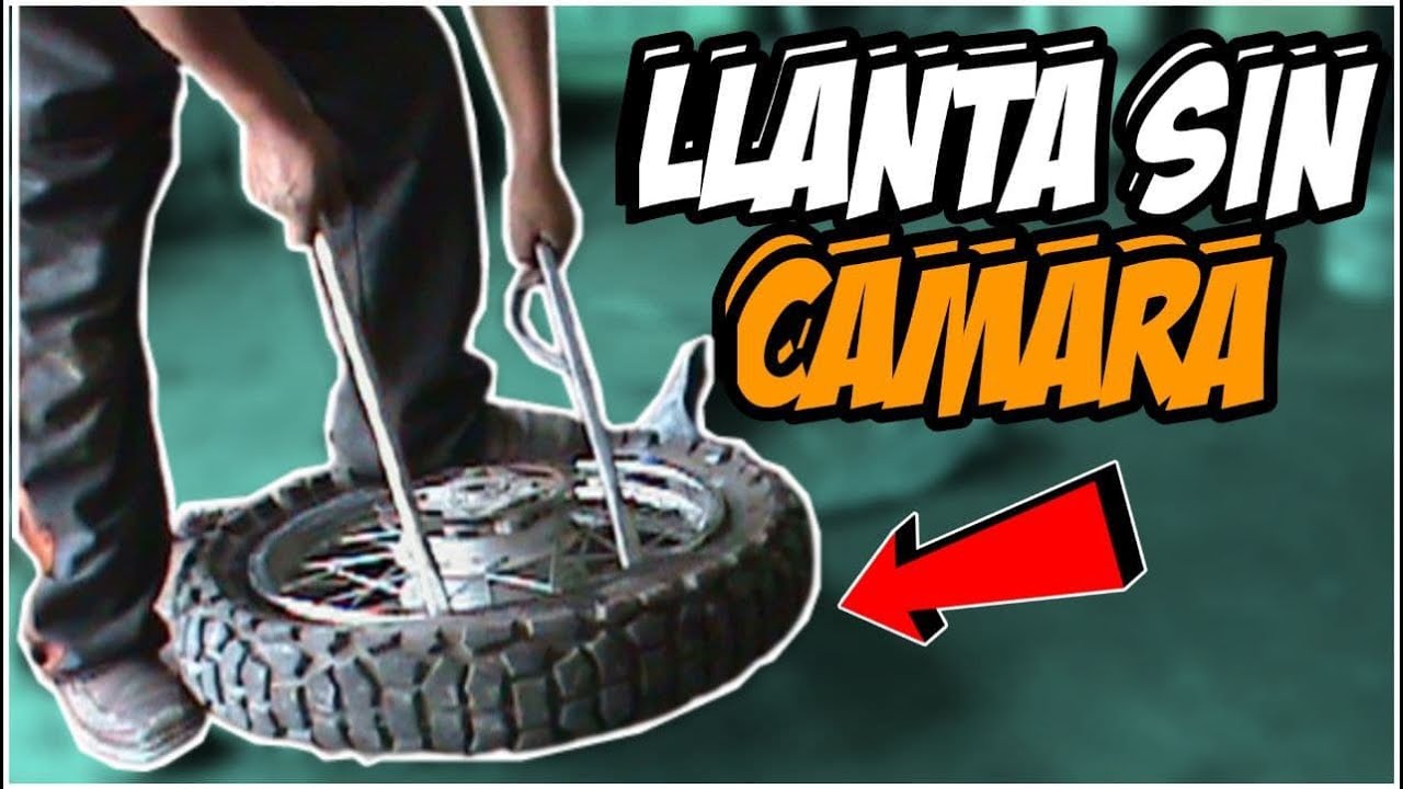 como HACER mi LLANTA sin CAMARA / COMO EVITAR PONCHADURAS EN MI MOTOCICLETA
