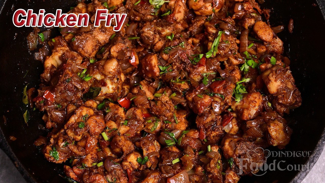 Chicken Fry/ Spicy & Tasty Chicken Fry Recipe/ Chicken Varuval