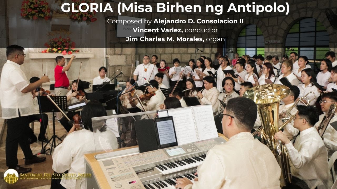 GLORIA (Misa Birhen ng Antipolo) Alejandro Consolacion II, played on Yamaha Electone STAGEA ELS-01