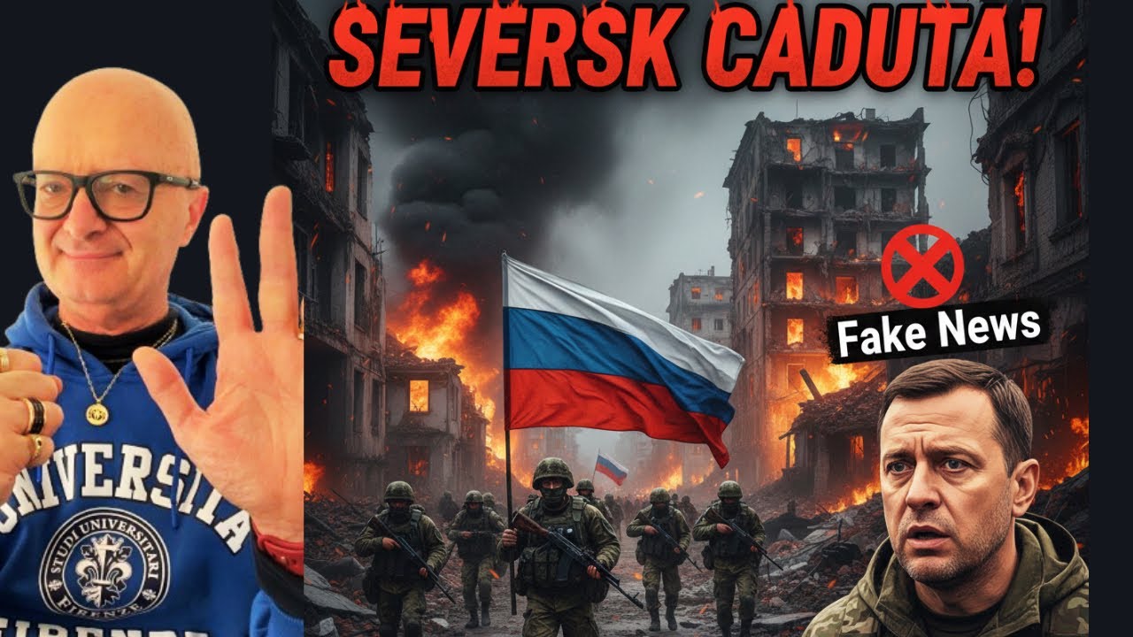 ⚠️ Avanzata Russa a Seversk: Kiev Diffonde Fake News – La Realtà DeepState (DS)