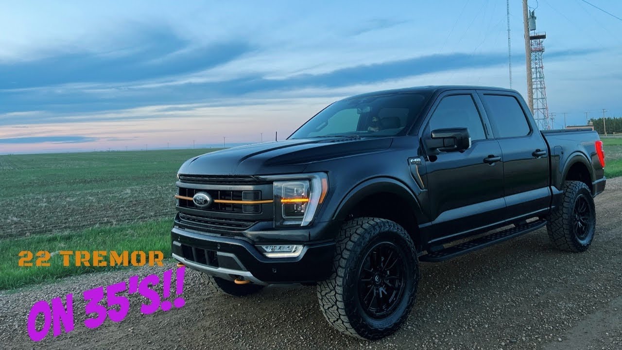22 F150 TREMOR Leveled on 35” Nitto Recon grapplers!!