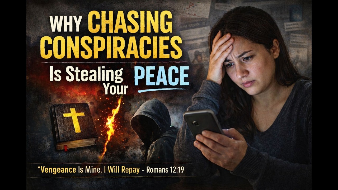 Why Chasing Conspiracies Is Stealing Your Peace With God