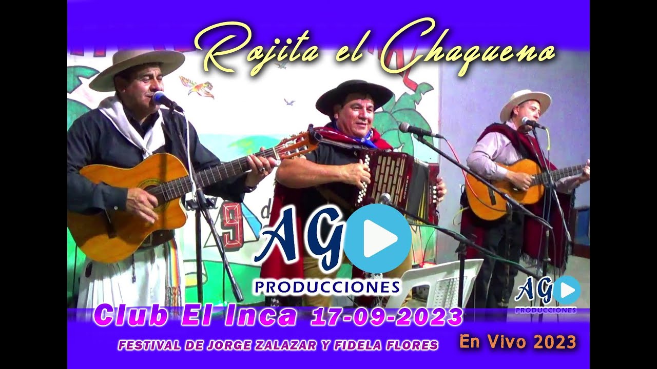 ROJITA EL CHAQUEÑO EN VIVO 2023 | CLUB EL INCA (Solano - Bs. As) 17 09 2023 👌