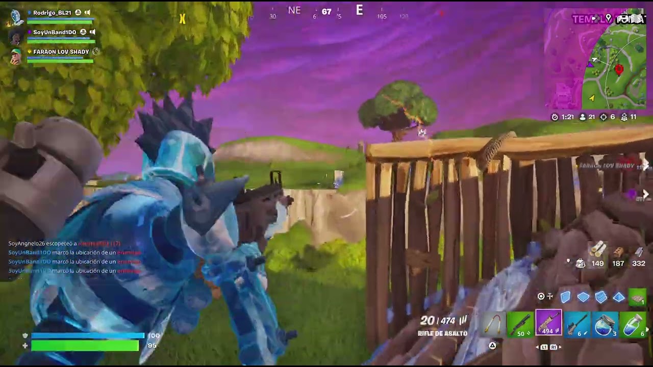 Dominando pisos Fortnite Ps5