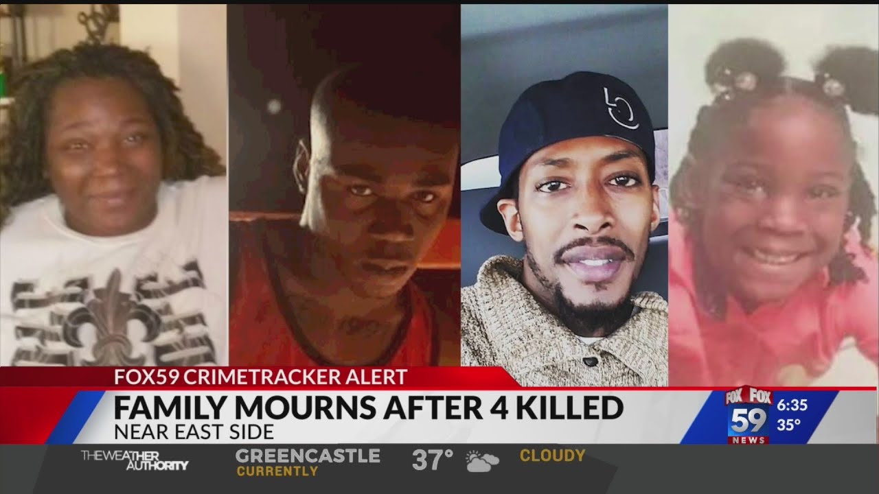 Family mourns after 4 killed on Indy's near east side