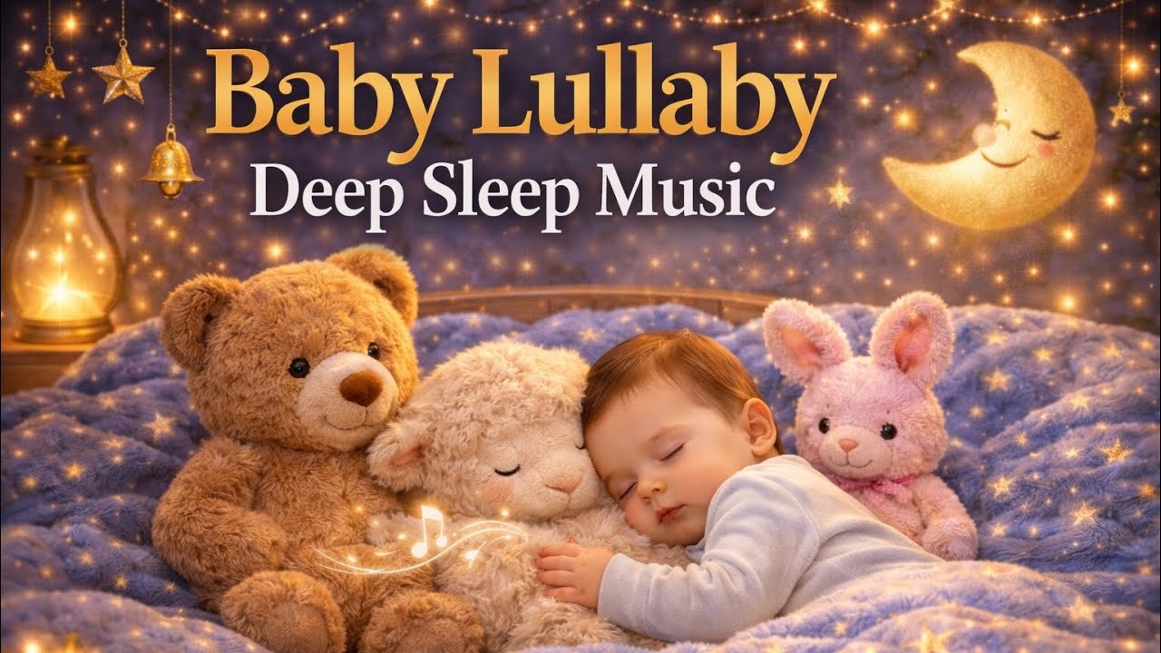 🌙 3.5-Hours Baby Lullaby – Gentle Sleep Music for Newborns, Toddlers & Parents 