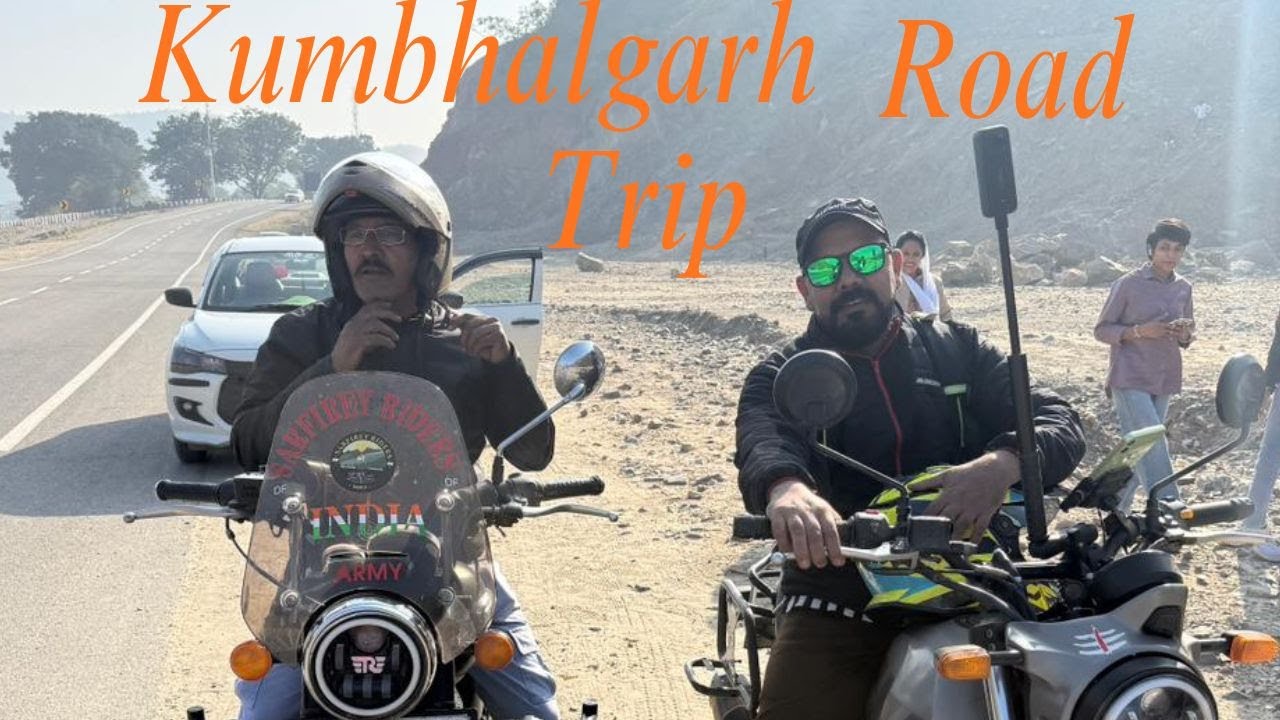 कुम्भलगढ़  किले  का  बाइक से भ्रमण