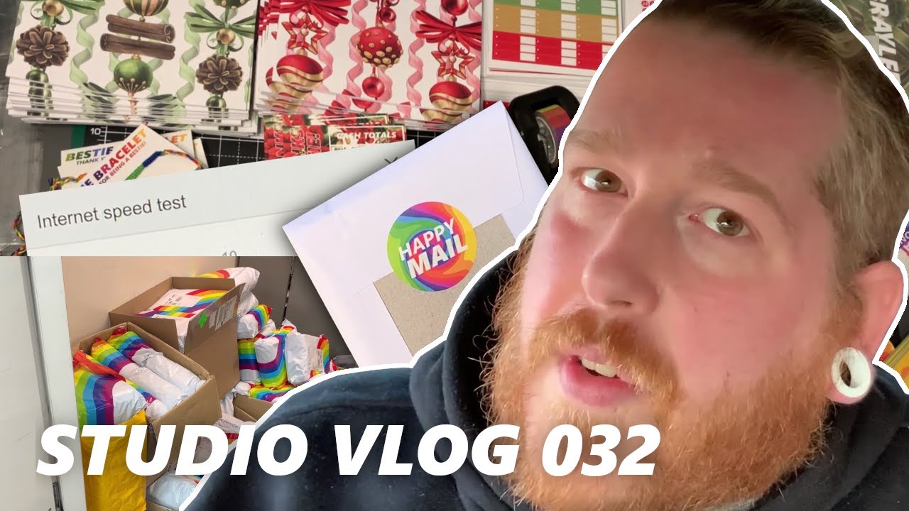 Studio Vlog 032 | Mailing Advent Calendars! | December Launch! | Budget with Ira