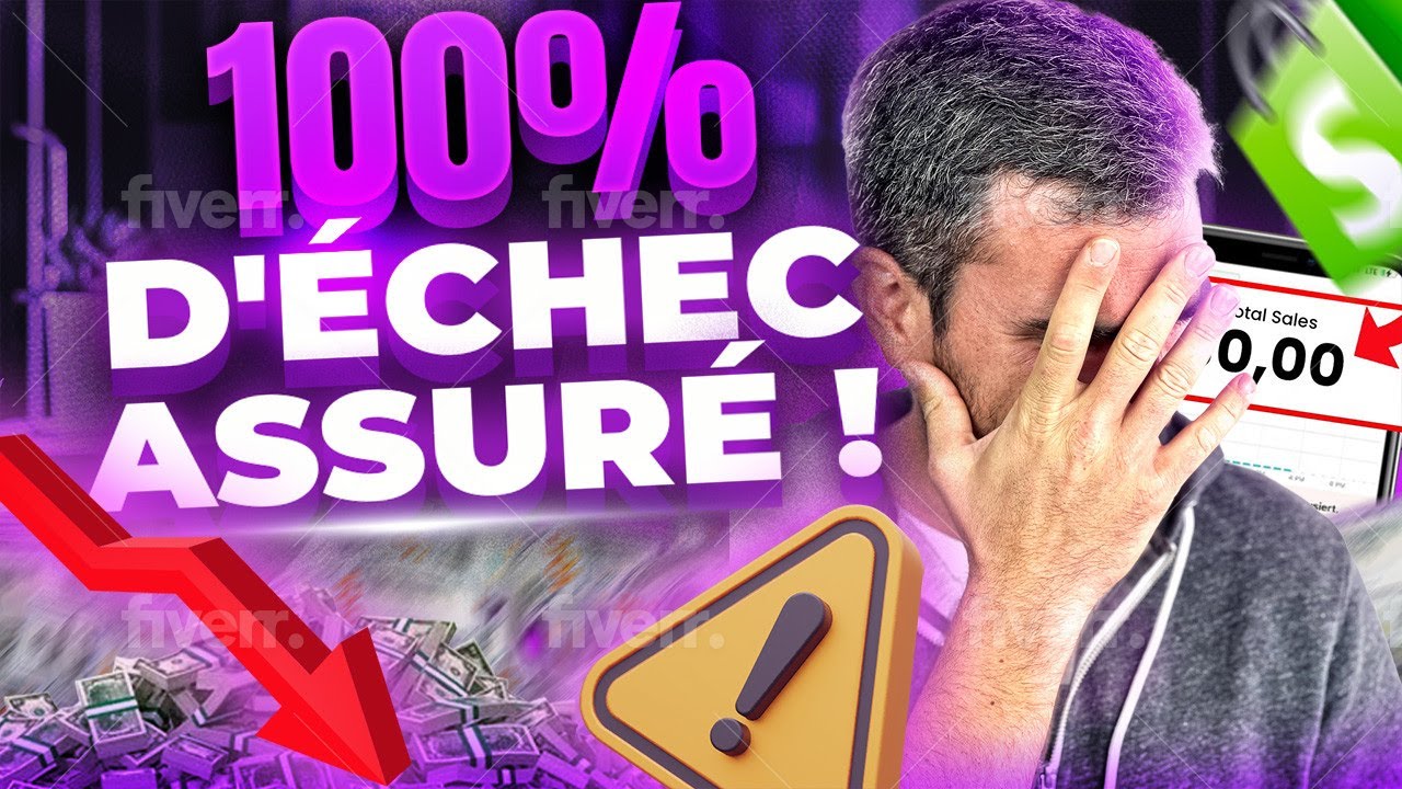 5 ERREURS E-COMMERCE qui vont RUINER votre business (et comment les &eacute;viter !)