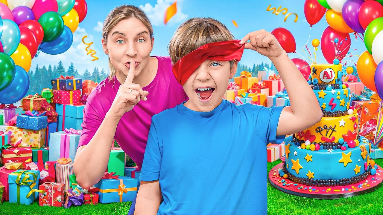 Logan's BIRTHDAY - Spend the day with us! *gift opening, School Birthday and special SURPRISE!!