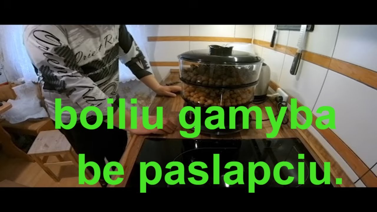 Karpiu zvejyba.Boiliu gamyba karpiu zukle.