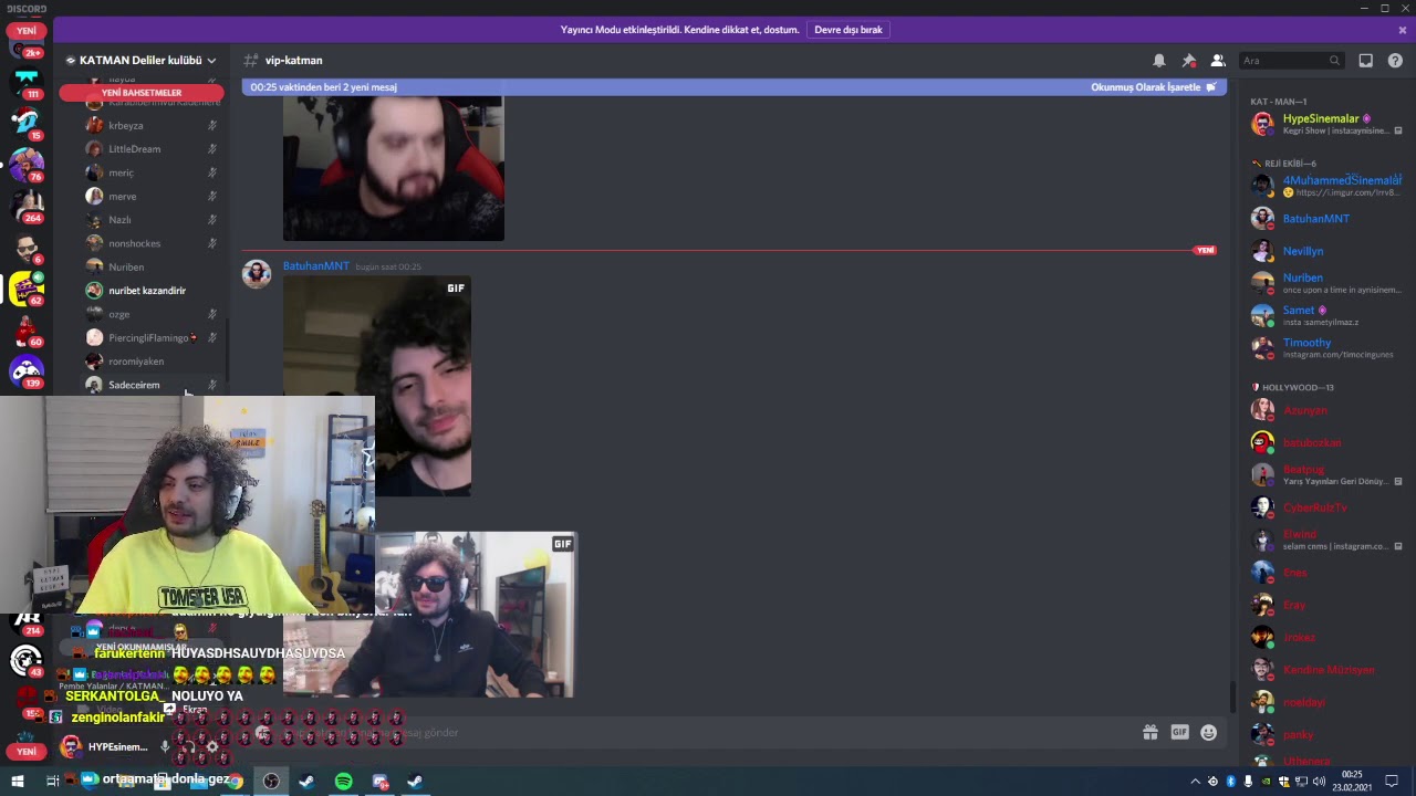 Hype Discord'daki kızlarla konuşuyor.