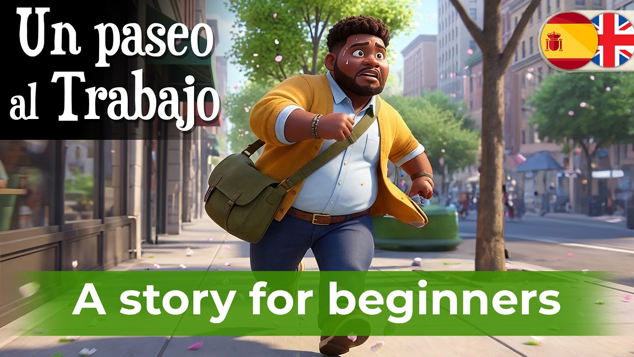 LEARN SPANISH with Short and Easy Story (A1&ndash;A2) &ndash; A Walk to Work