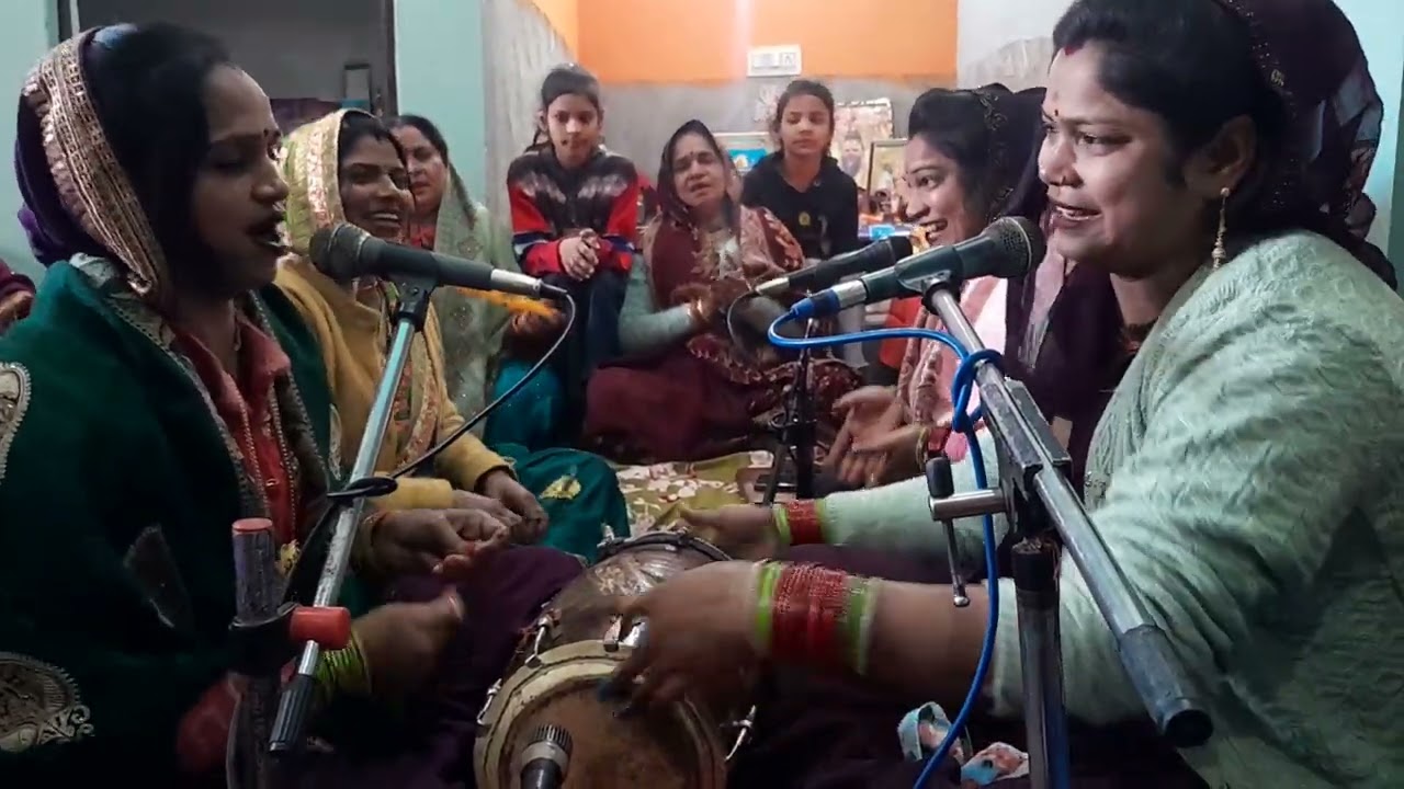 #viral matarani ka bhajan💥👍 #रेखा राखी दीदी के साथ विडिओ भजन..🙏