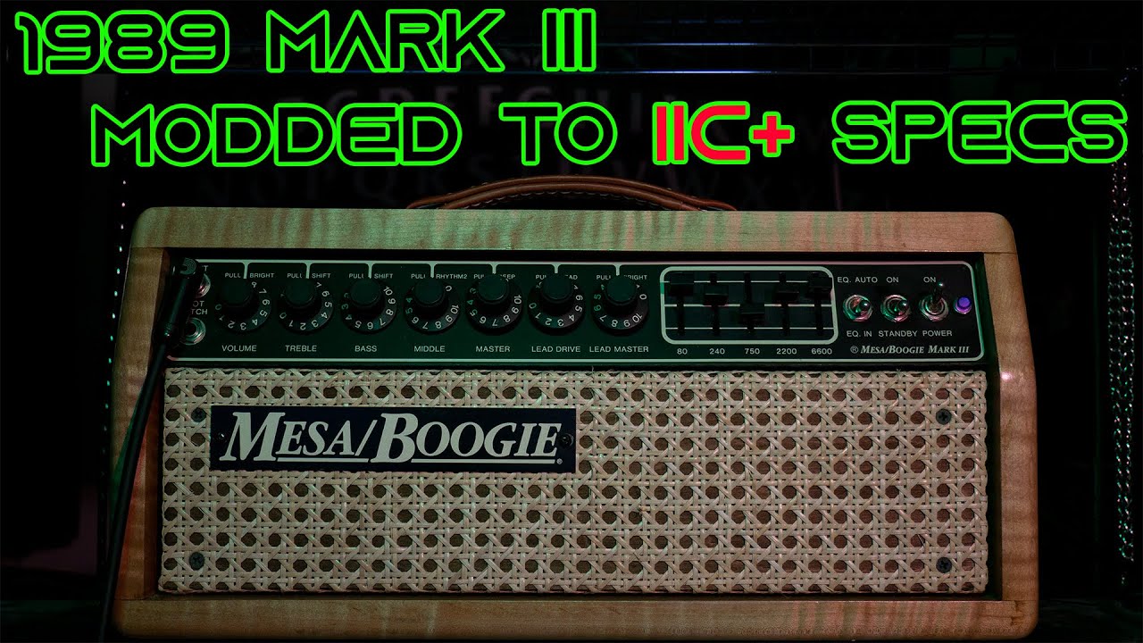 Mesa Boogie Mark IIC+ on a Budget