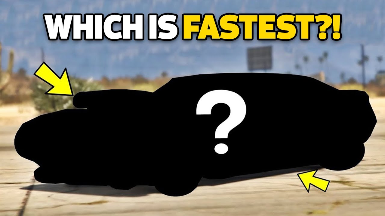 GTA 5 ONLINE - Which is Fastest Muscle Cars | Max Speed, Price, Acceleration & More!