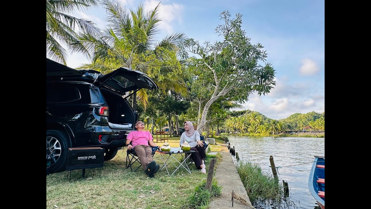 Car Camping Di TIARA HILLS CAMP,  Tepi Sungai Maron, Pacitan Jawa Timur