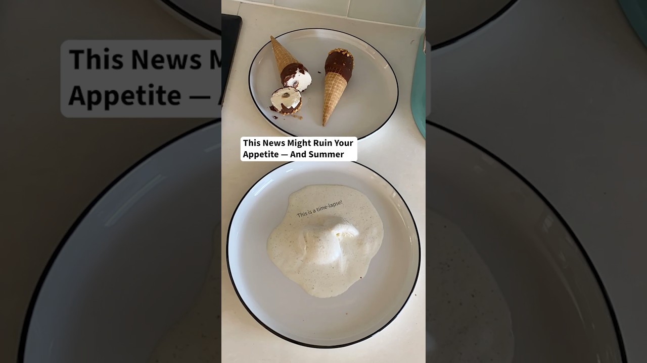 Ice Cream and Frozen Desserts That Resist Melting: a 24-Hour Experiment