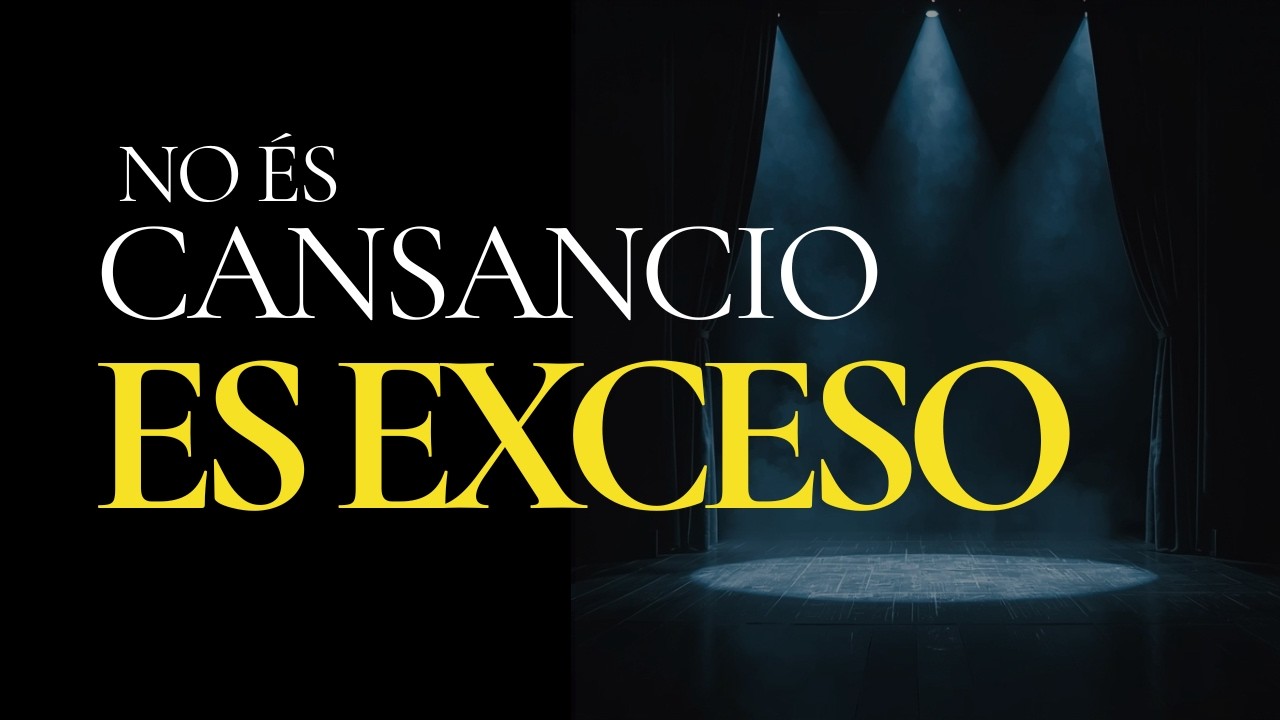 Crees que estás cansado  Estás distraído.