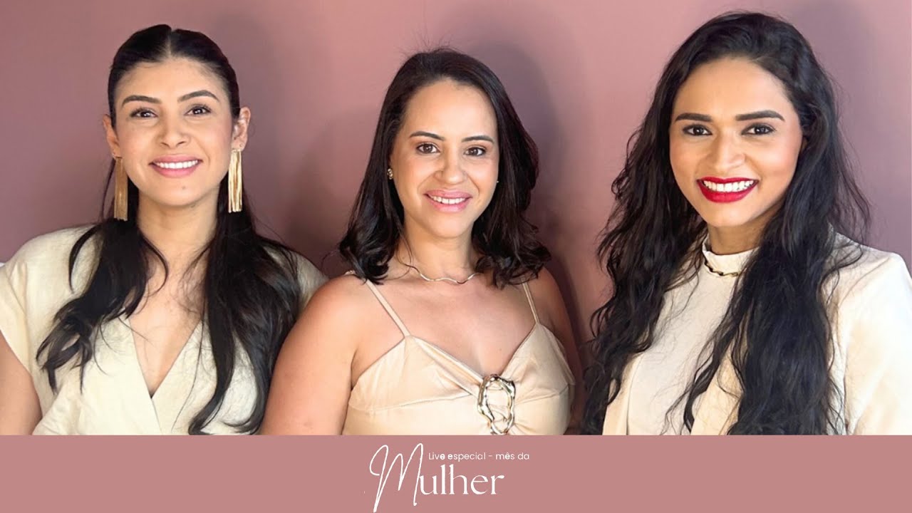 Programa do Especial do dia da Mulher com Renata Célia, Tata Valorize e  Neia Elegance.