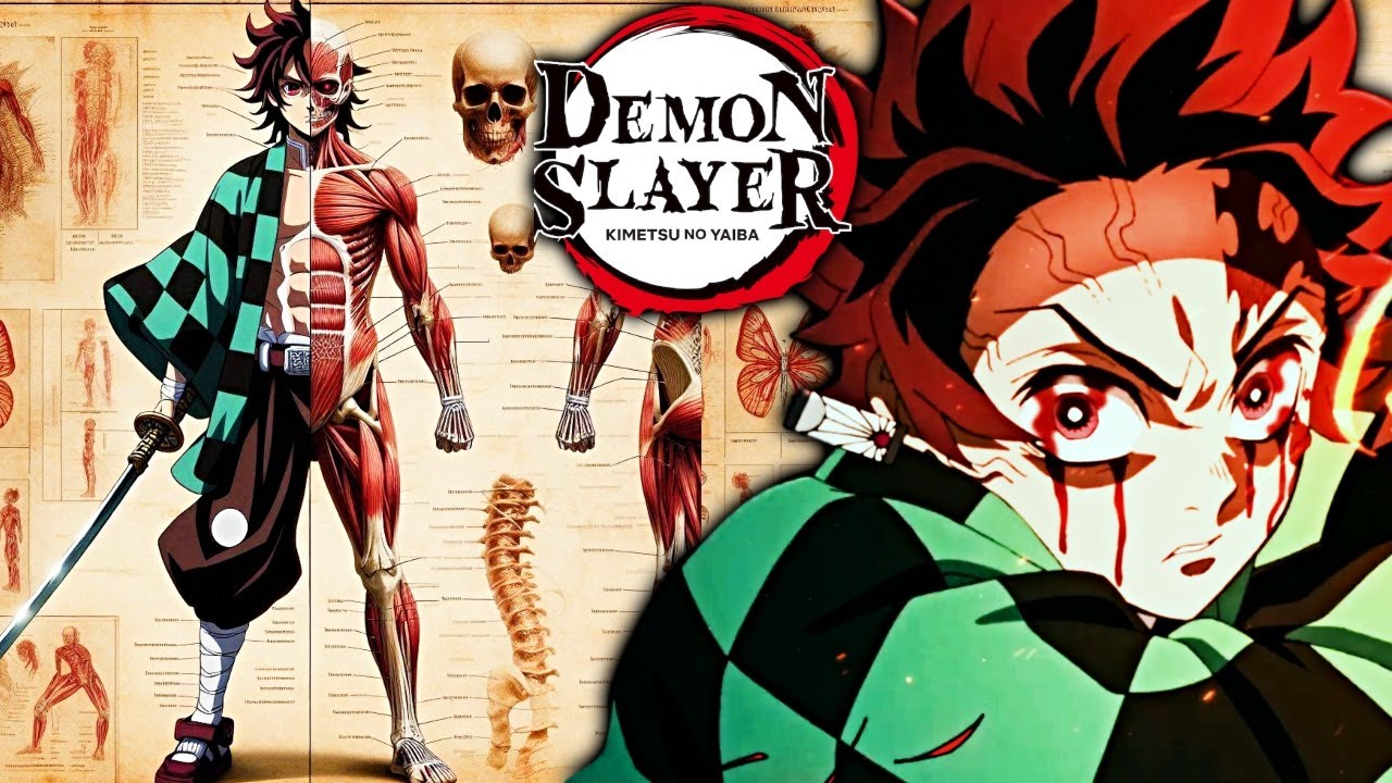 Tanjiro Anatomy - Is he the Strongest Demon Slayer? His Secret Breathing Technique Explained!