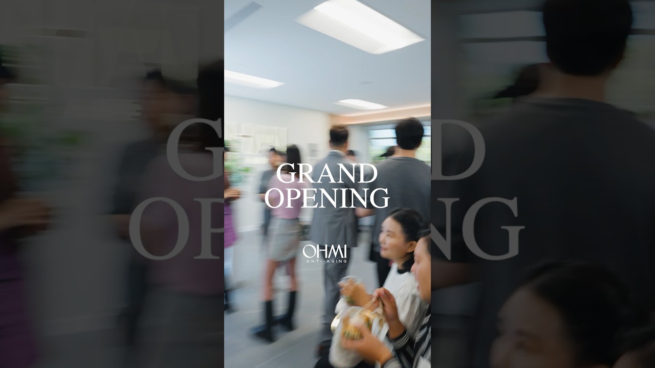 Irvine OHMI ANTI-AGING CENTER Grand Opening Recap