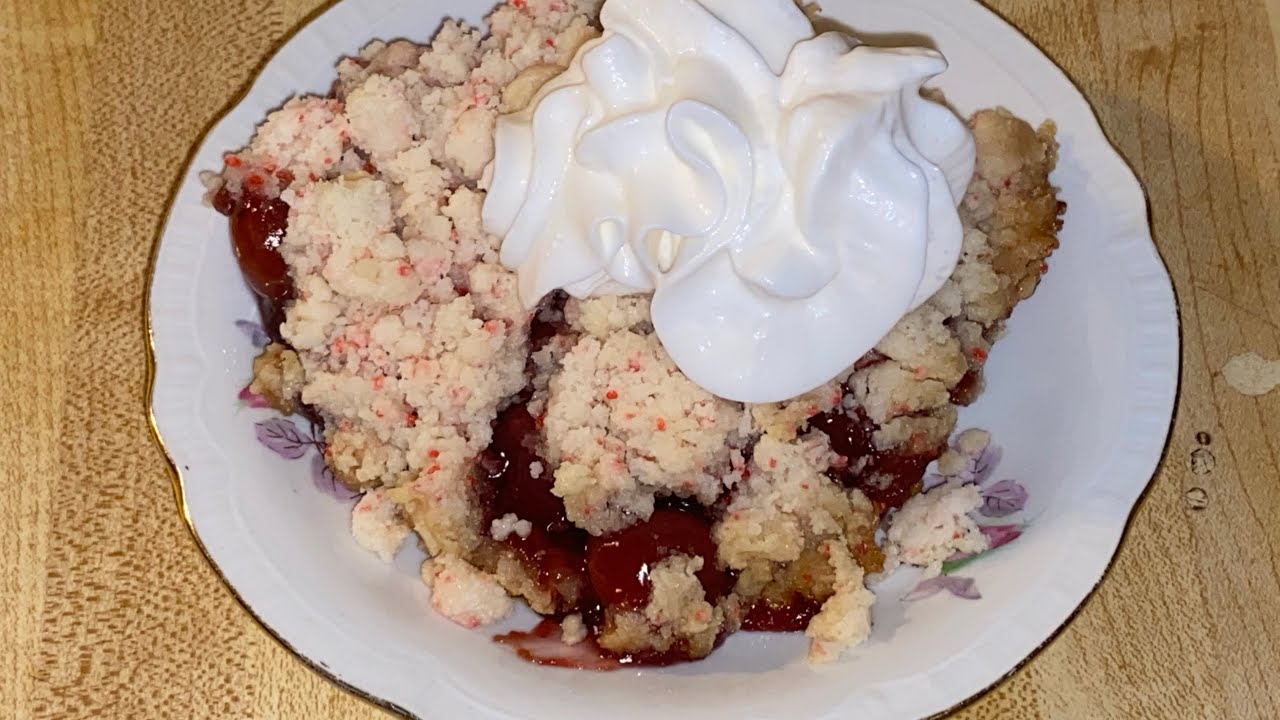 Ep. 452: Cherry Cheesecake Dump Cake | How To Make Cherry Cheesecake Dump Cake | 5 Ingredients 🍒🍰