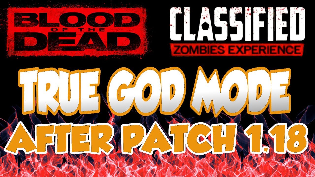 TRUE *GOD MODE* GLITCHES On BOTD & CLASSIFIED (After Patch 1.18) - BO4 ZOMBIE GLITCHES