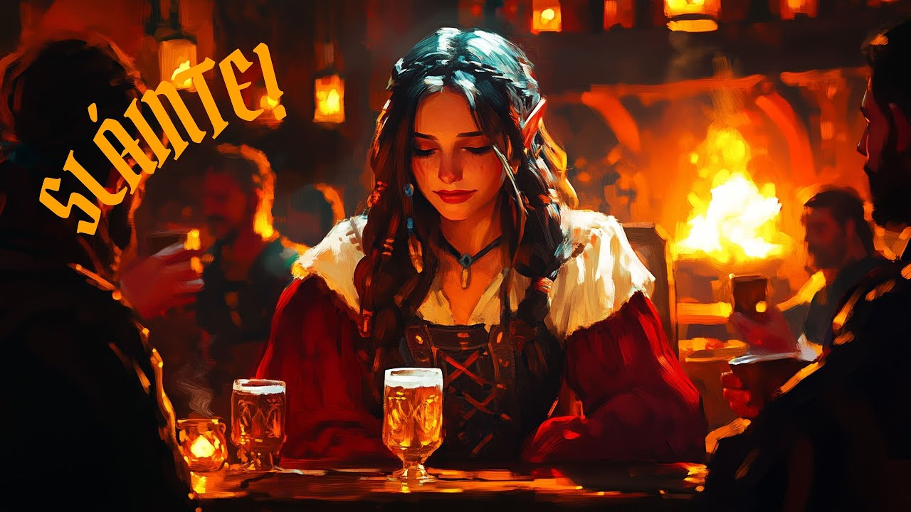 Celtic Medieval Tavern Celebration | Irish Folk Music for DnD, RPG & Good Time