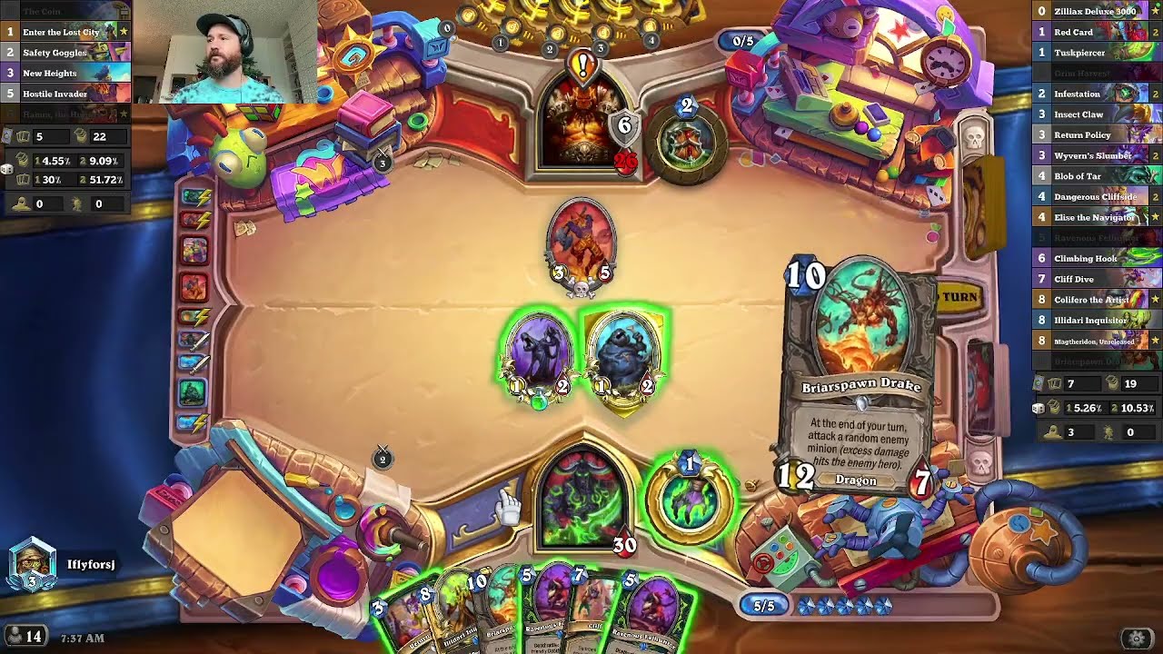 Legend Run PART 8 January 2026 - Hearthstone Standard Ranked - Cliff Dive Demon Hunter