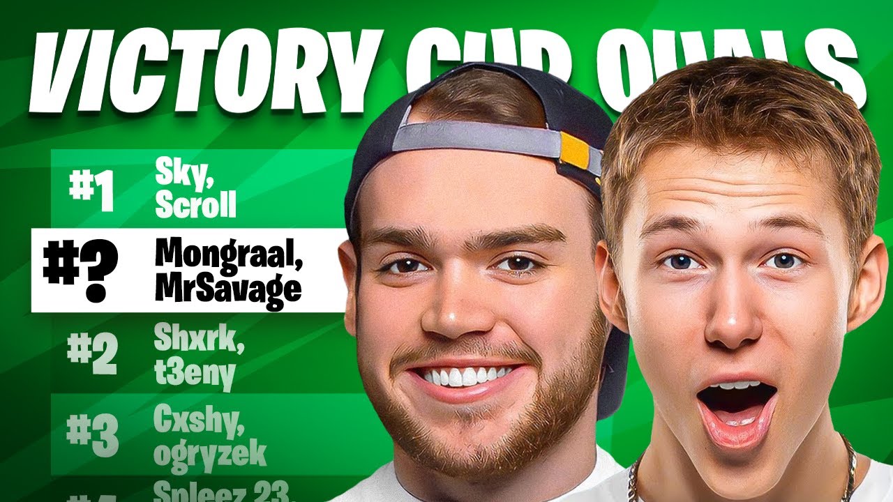 Mongraal Plays Victory Cup Qualifiers ft. MrSavage (Full Gameplay)