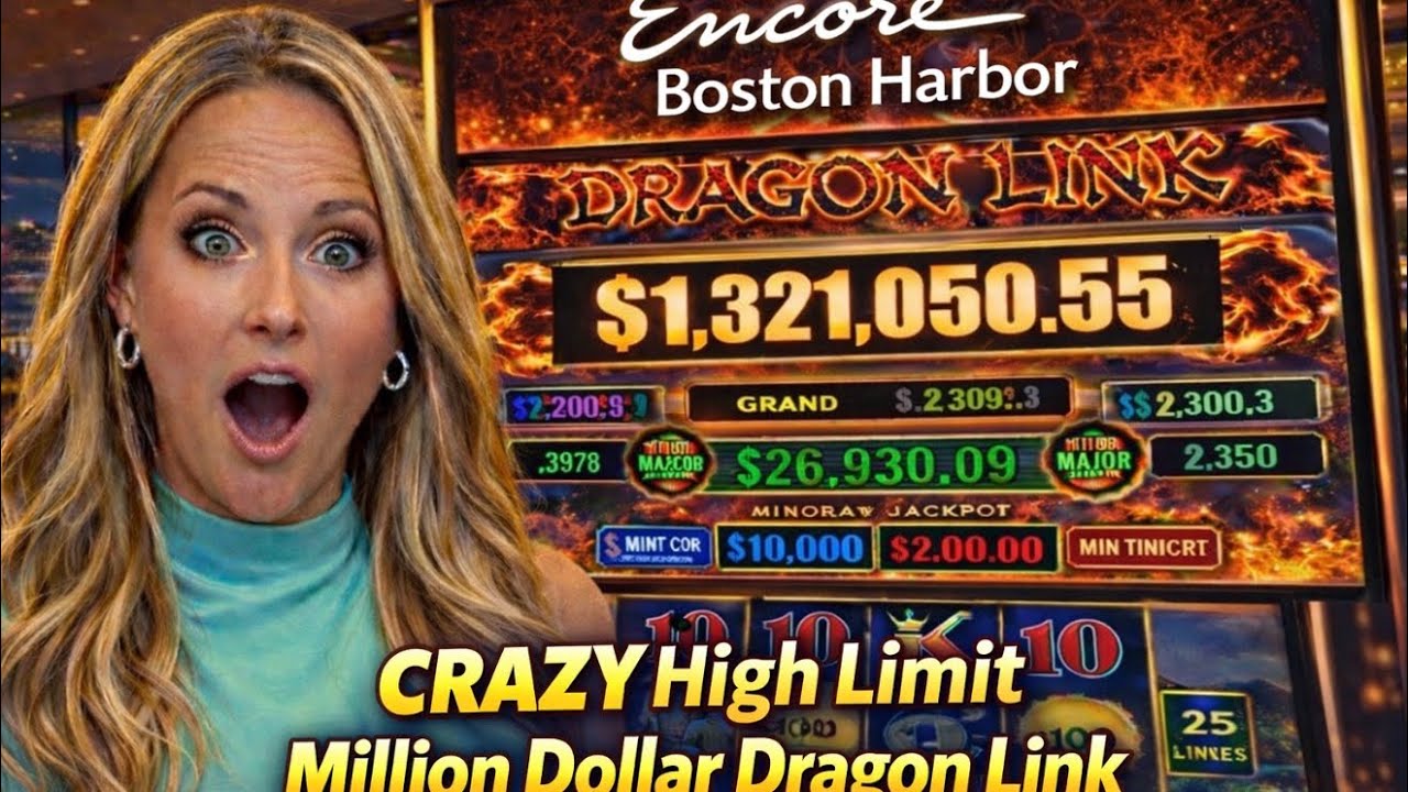 CRAZY High Limit Dragon Link 😳 Chasing the MILLION at Encore!