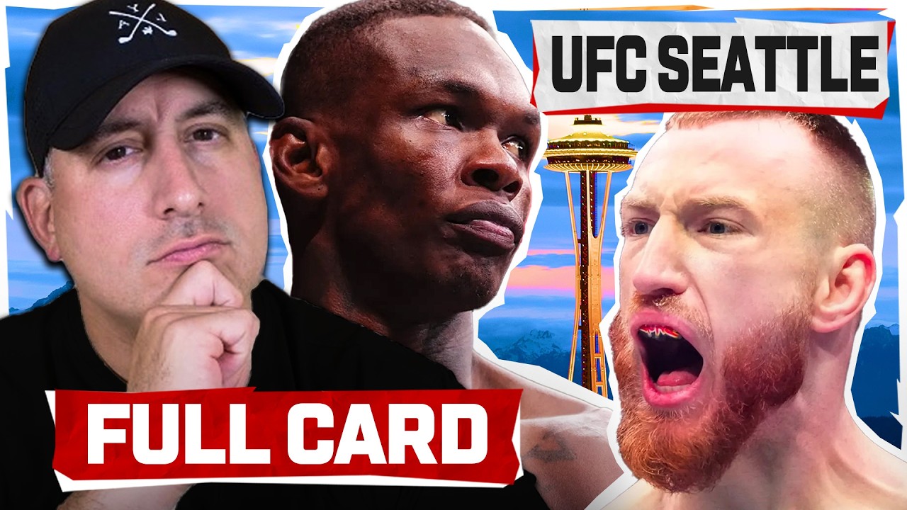 UFC Seattle: Adesanya vs. Pyfer FULL CARD Predictions and Bets