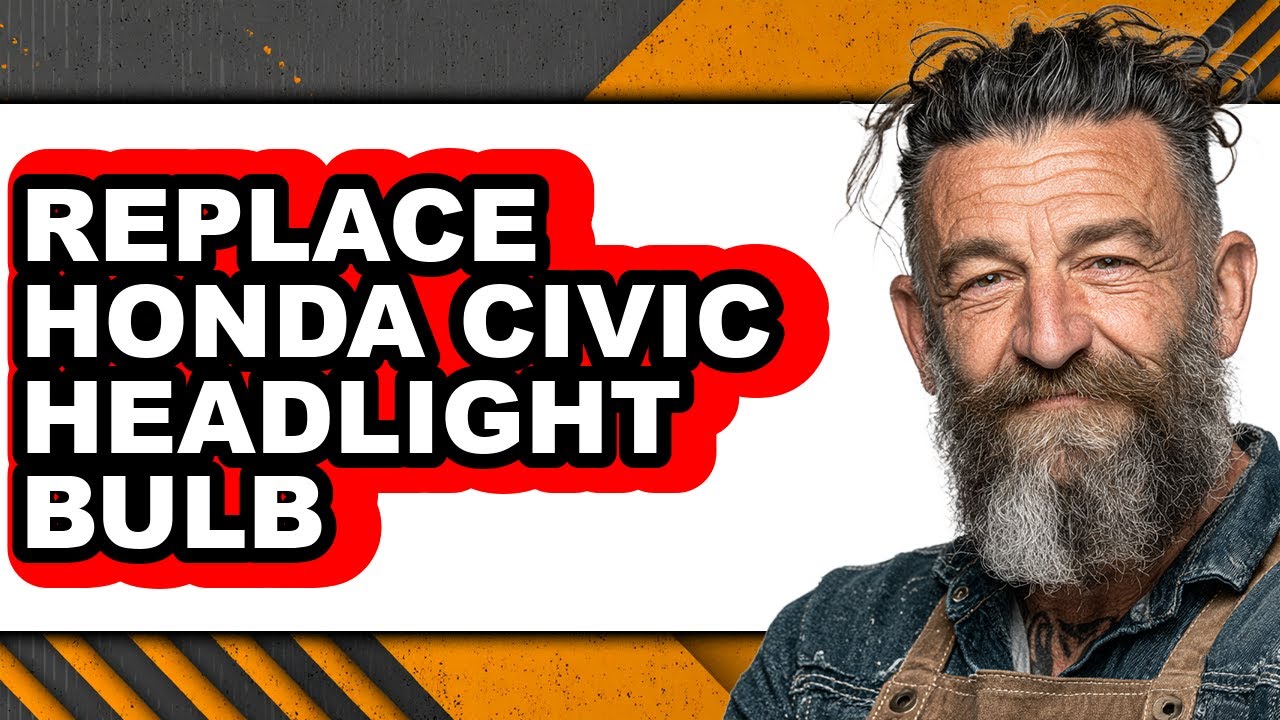 How To Replace Honda Civic Headlight Bulb - Step By Step