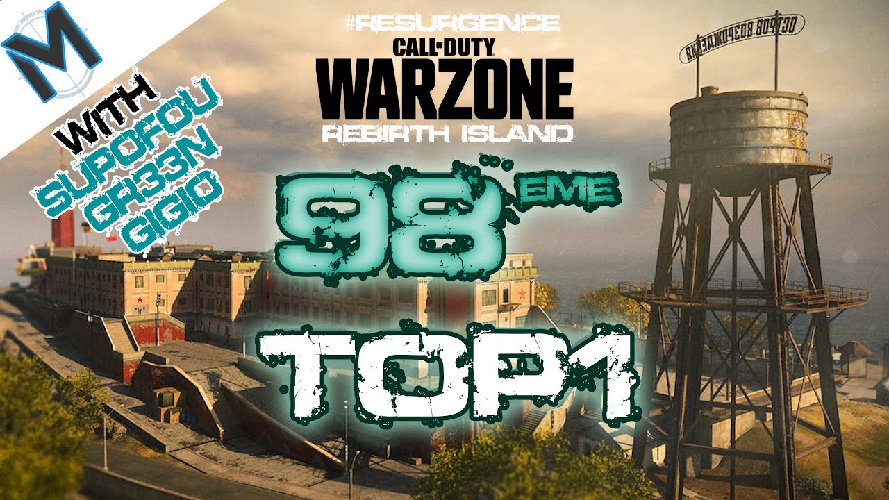 TOP 1 en mode Resurgence avec @Supofou @Gr33n et @Gigio - 98&egrave;me victoire