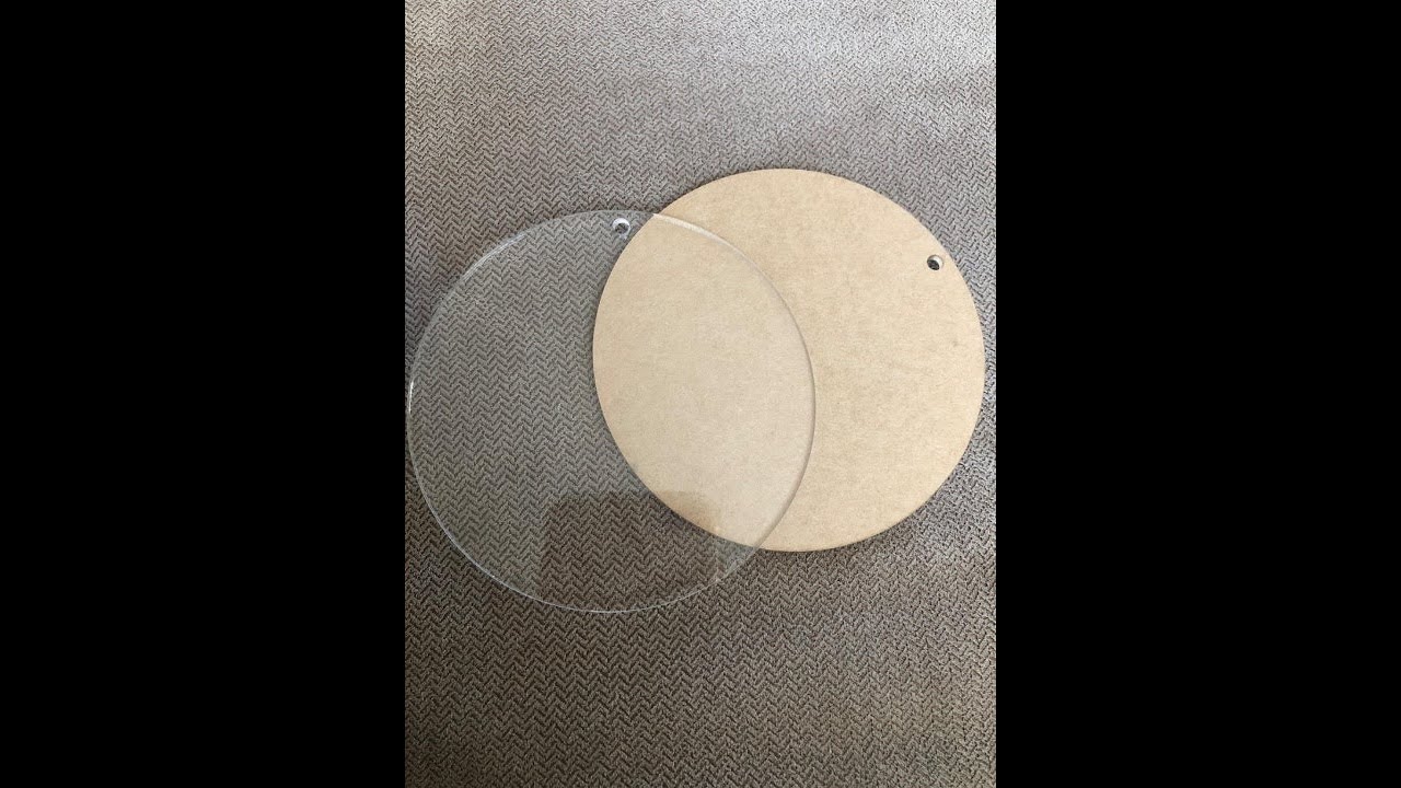 Round Clear Acrylic Disc Keychain Blanks with Metal Rings (20 Pack) Amazon Review