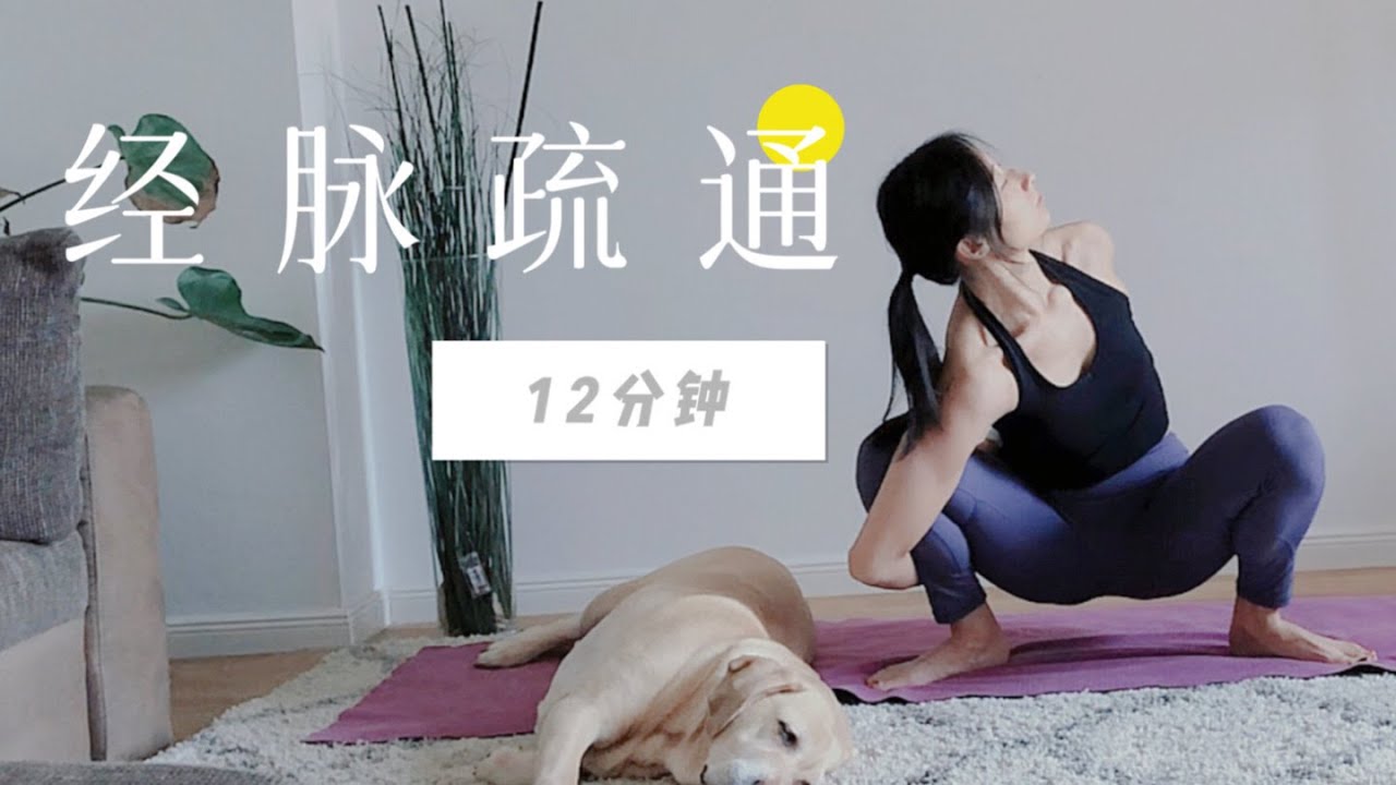 12分鐘瑜伽伸展，全身經脈疏通，緩解酸脹疲憊