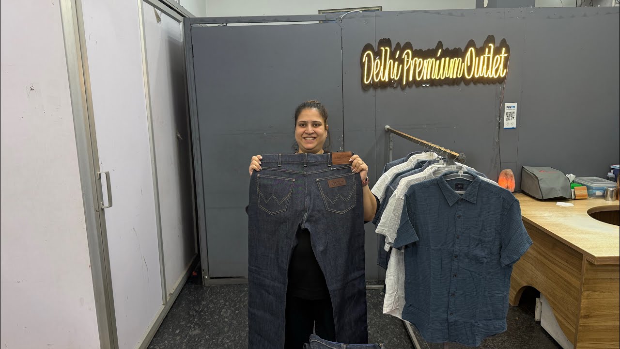 New Stock - Boot Cut Jeans and 100% Cotton Shirts @DelhiPremiumOutlet 