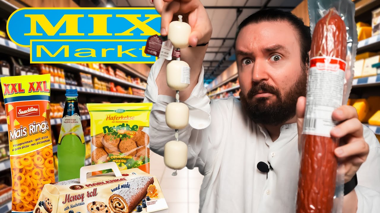 MEIN TEAM und ich TESTEN die WILDESTEN LEBENSMITTEL aus dem MIXMARKT