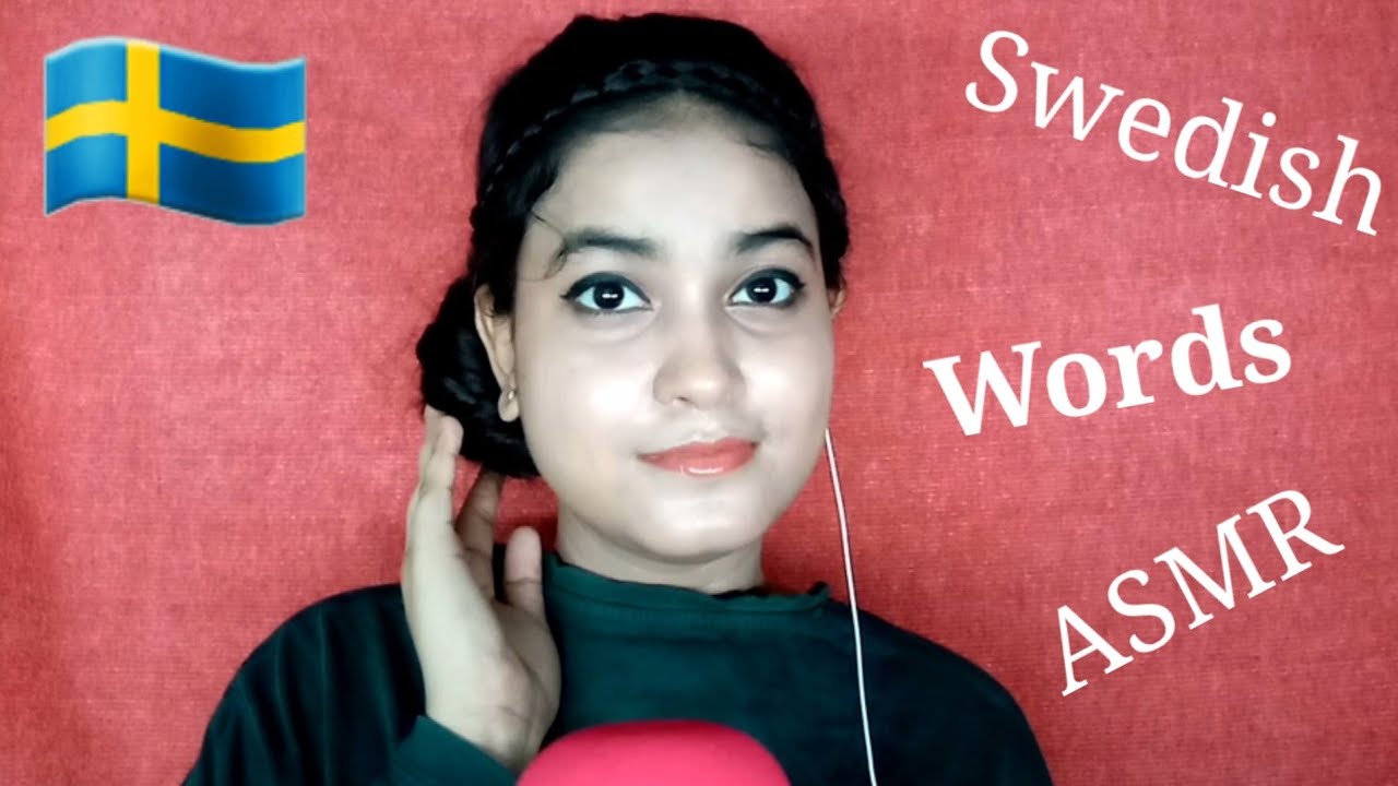 ASMR Tingly Swedish Trigger Words (Swedish ASMR)