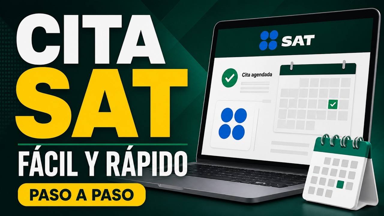 C&oacute;mo Sacar una Cita en el SAT 2026 ✅ Gu&iacute;a F&aacute;cil y R&aacute;pida