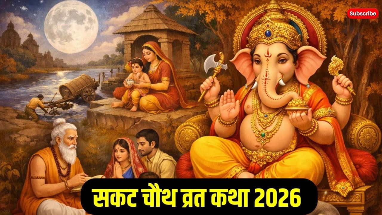 Sankashti Chaturthi 2026 | ये व्रत कथा सुनते ही बदल जाती है किस्मत | Ganesh Chaturthi Vrat katha