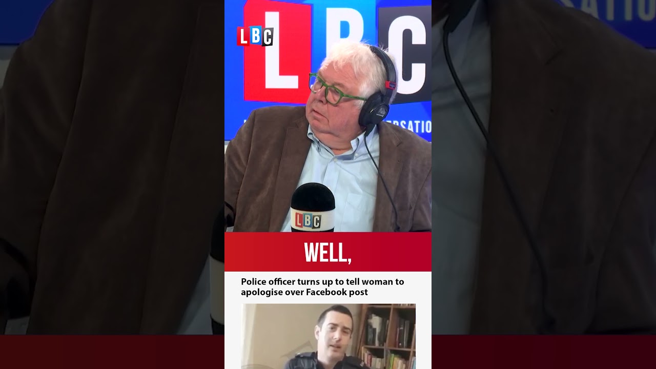 Nick reacts to police officer confronting woman over Facebook post | LBC