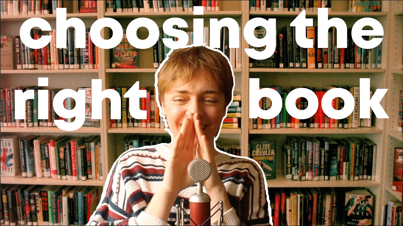how to find books you actually want to read (+ am i any good at it)