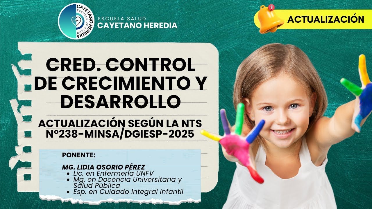 CRED. CONTROL DE CRECIMIENTO Y DESARROLLO