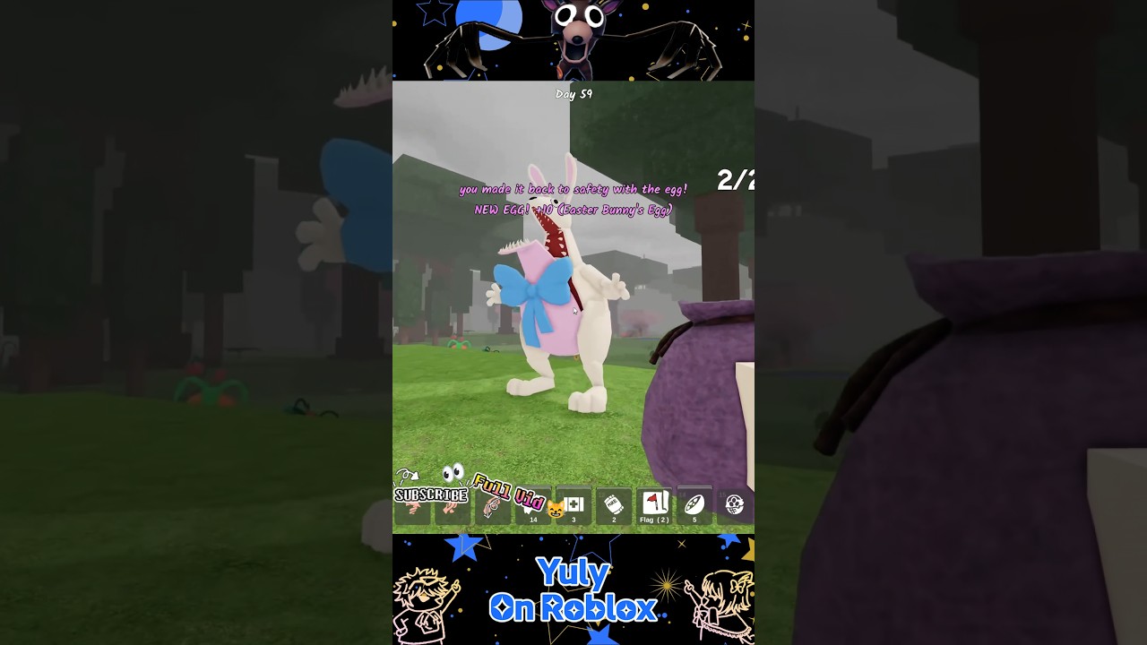 🥚Easter Bunny's Egg🥚| [🐇] 99 Nights in the Forest 🔦 | @yulyonroblox - shorts |🎮ROBLOX | 4K